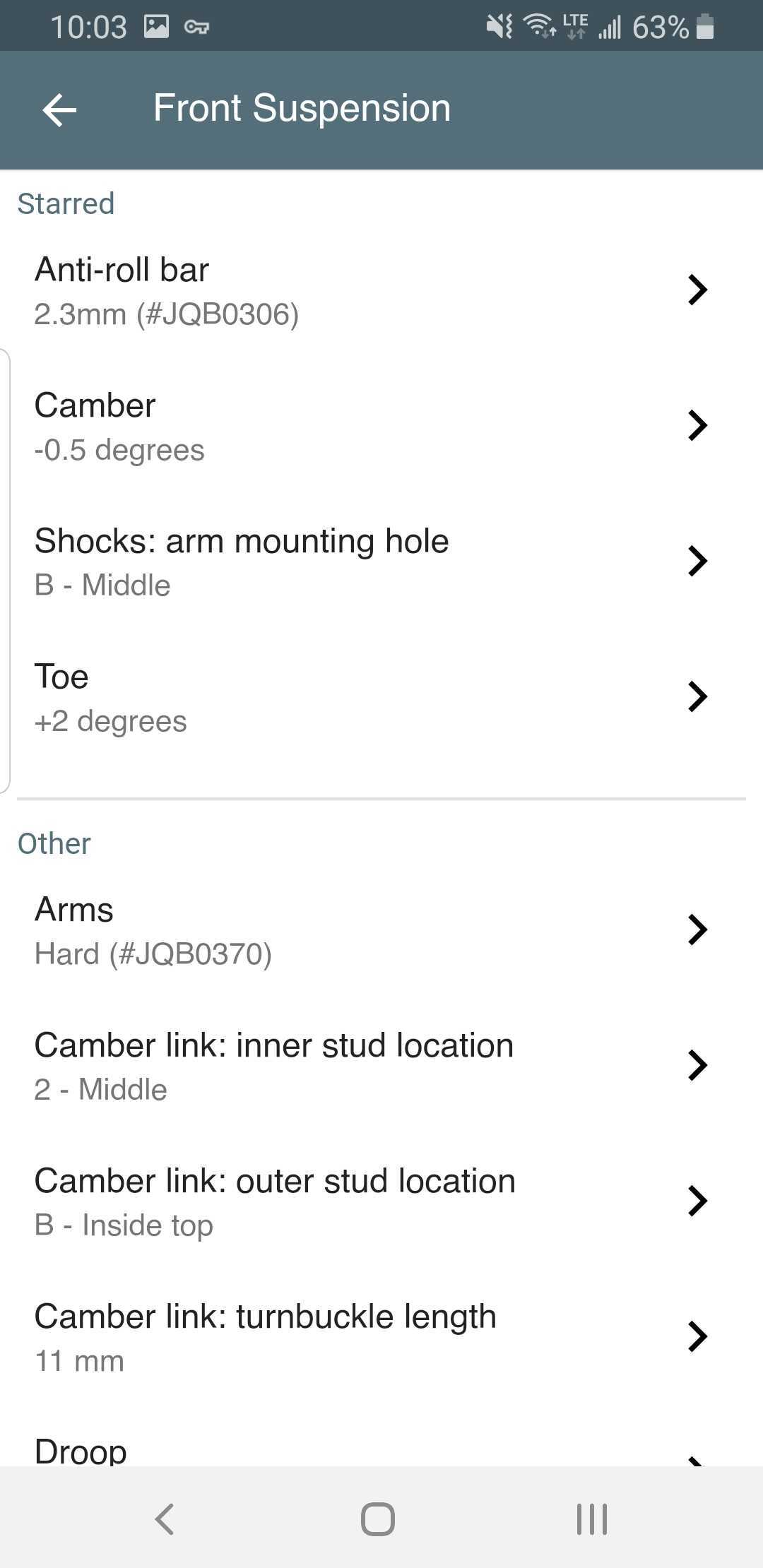Suspension setup - So Dialed | RCTracks.io