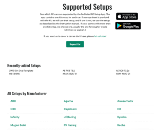 RC Setup Directory Now Live by So Dialed | RCTracks.io
