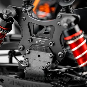 Arrma Kraton 6s BLX | Aluminum Front Shock Tower, Black, Mounted - by JConcepts | RCTracks.io