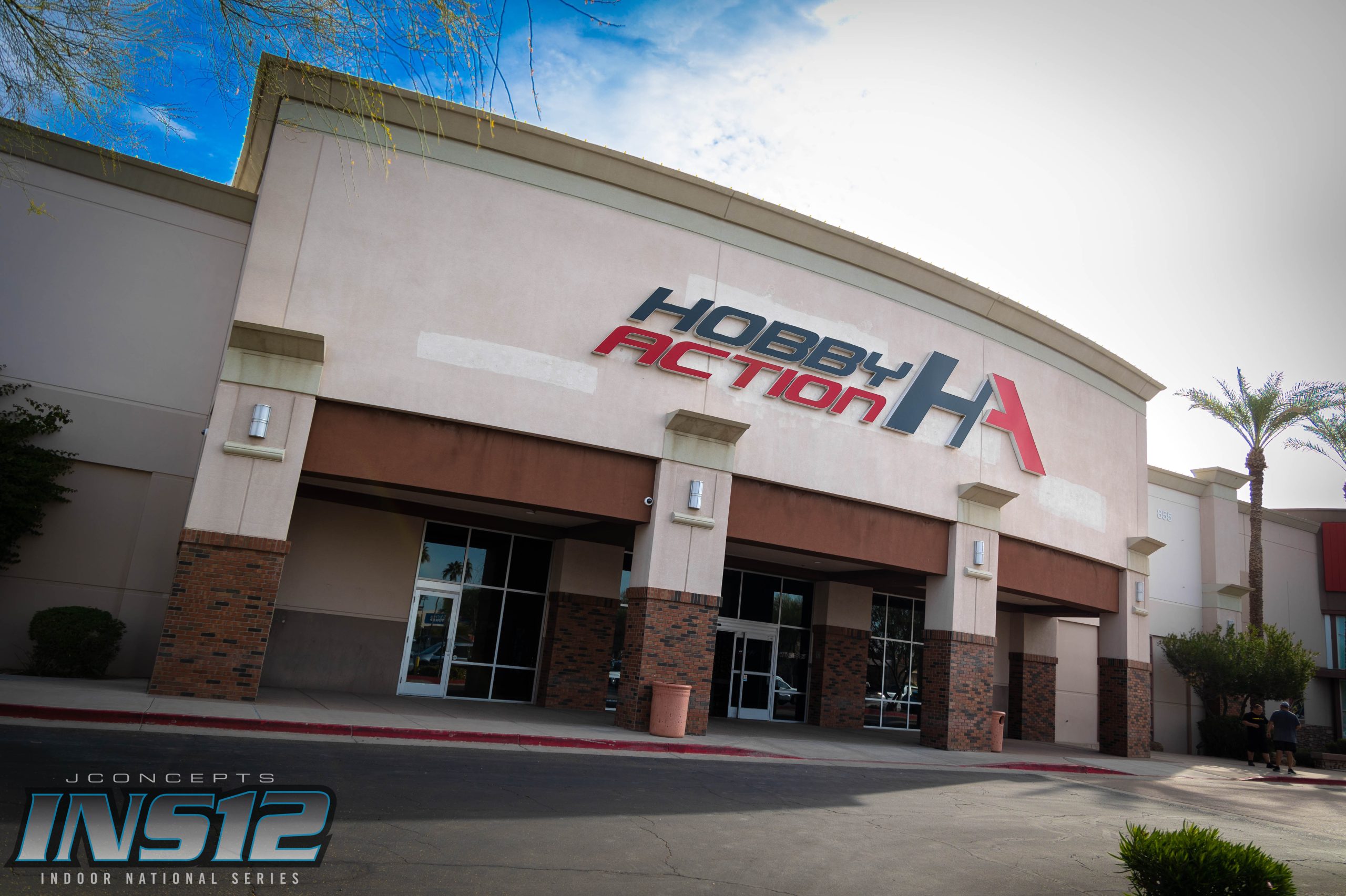 Hobby Action RC Track Entrance in Chandler, Arizona - RCTracks.io