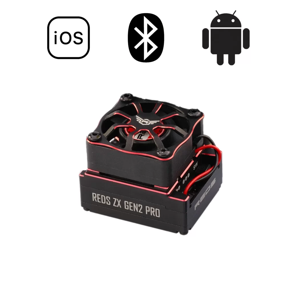 Red Racing ZX Pro 160A GEN2 BLUETOOTH ESC nude - RCTracks.io