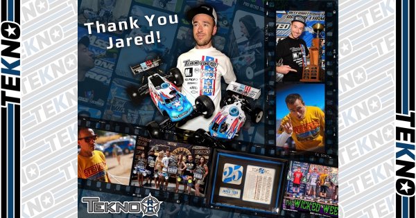 Thank you Jared Tebo - Tekno RC - RCTracks.io