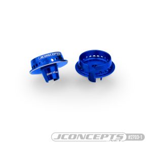 RC Car Racing - JConcepts Fin, 13mm Spring Cup, 5mm Blue Offset | RCTracks.io