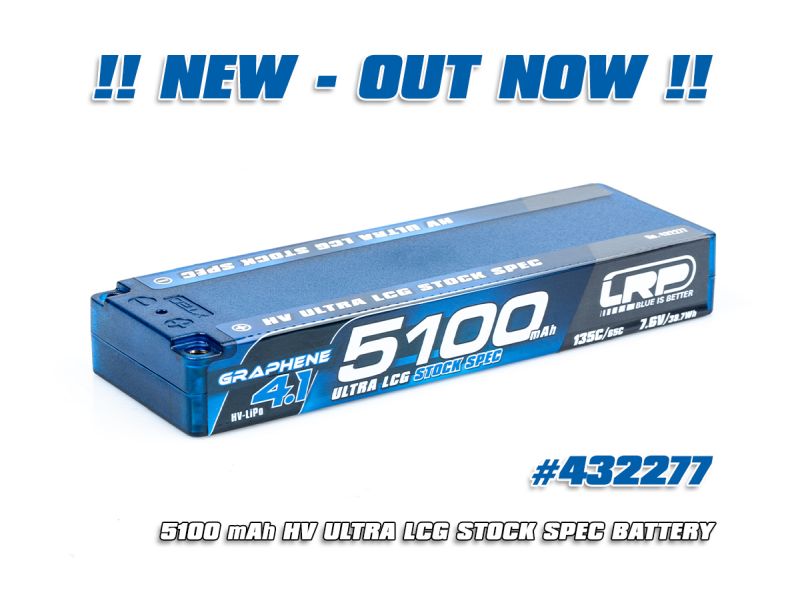 5100 HV Ultra LCG Stock Spec Battery - LRP | RCTracks.io