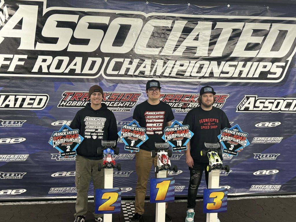 2023 Team Associated RC Race - 13.5 4wd Buggy Podium | RCTracks.io