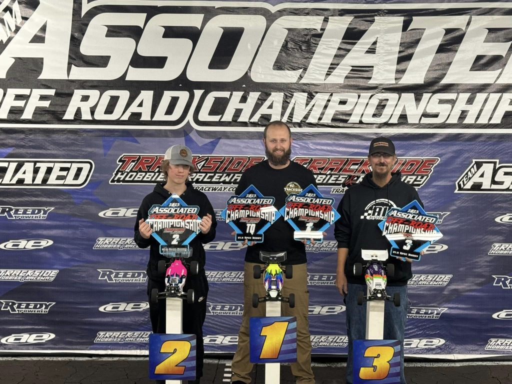 2023 Team Associated RC Race - 21.5 Stock Buggy Podium | RCTracks.io