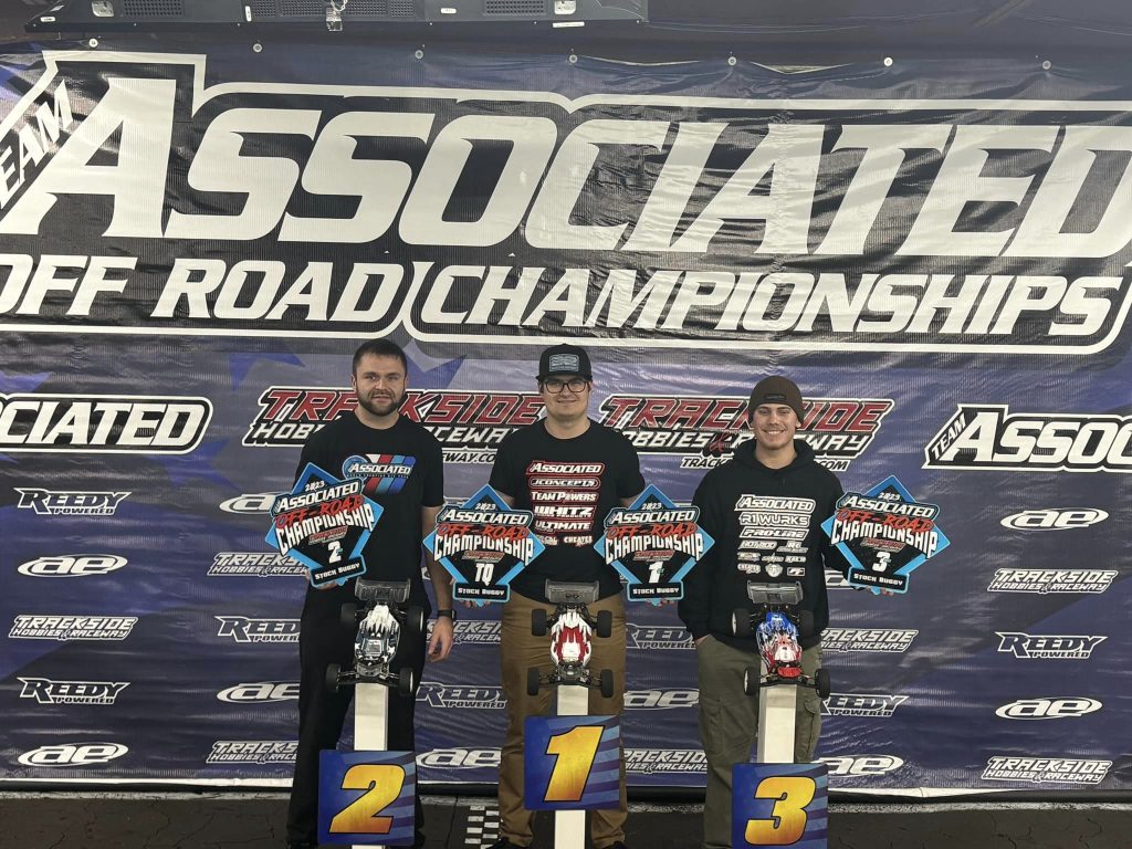 2023 Team Associated RC Race - 17.5 Stock Buggy Podium | RCTracks.io