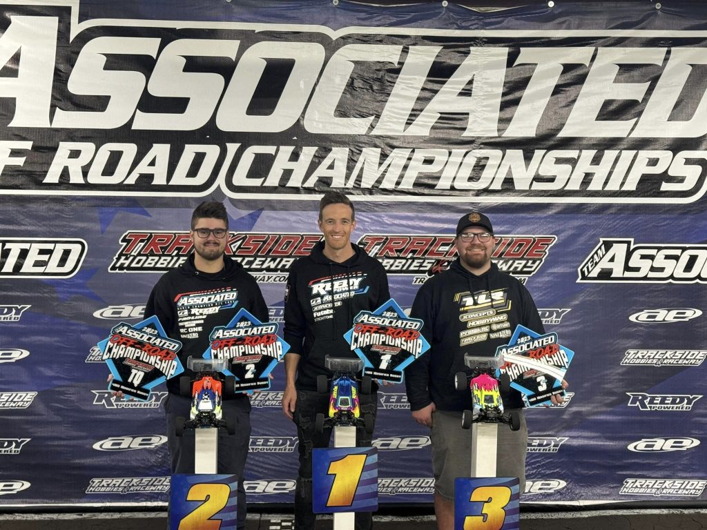 2023 Team Associated RC Race - 4wd Modified Buggy Podium | RCTracks.io