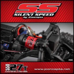 Silent Speed 550 Motor 27T - JConcepts | RCTracks.io