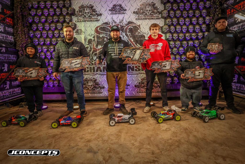 PRO Ebuggy 1st Ryan Maifield, 2nd Dakotah Phend, 3rd Mason Fuller, 4th Phi-Long Nguyen, 5th Brandon Rose - JConcepts | RCTracks.io