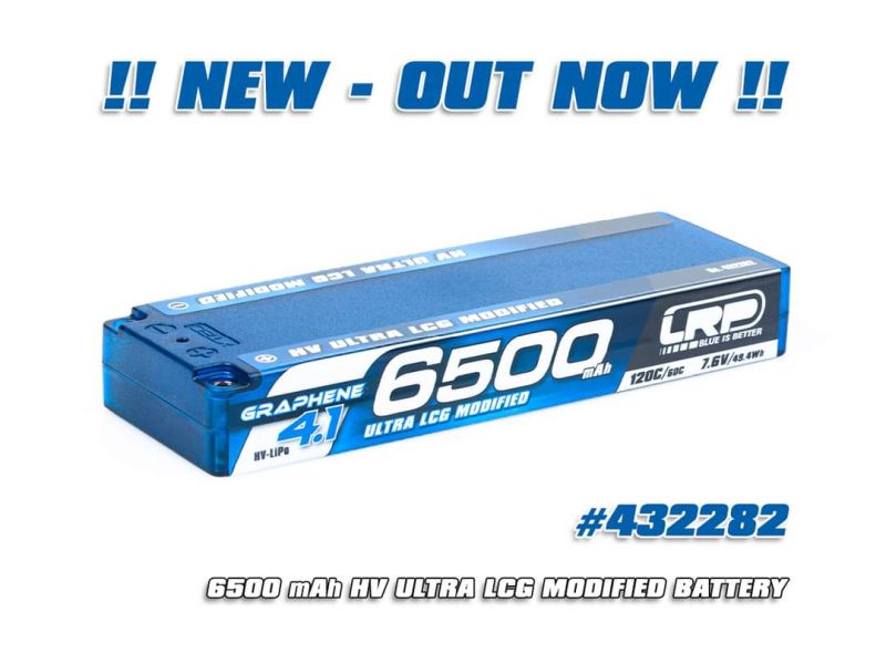 Graphene 4.1 - 6500 mAh HV Ultra LCG Modified Battery - LRP | RCTracks.io