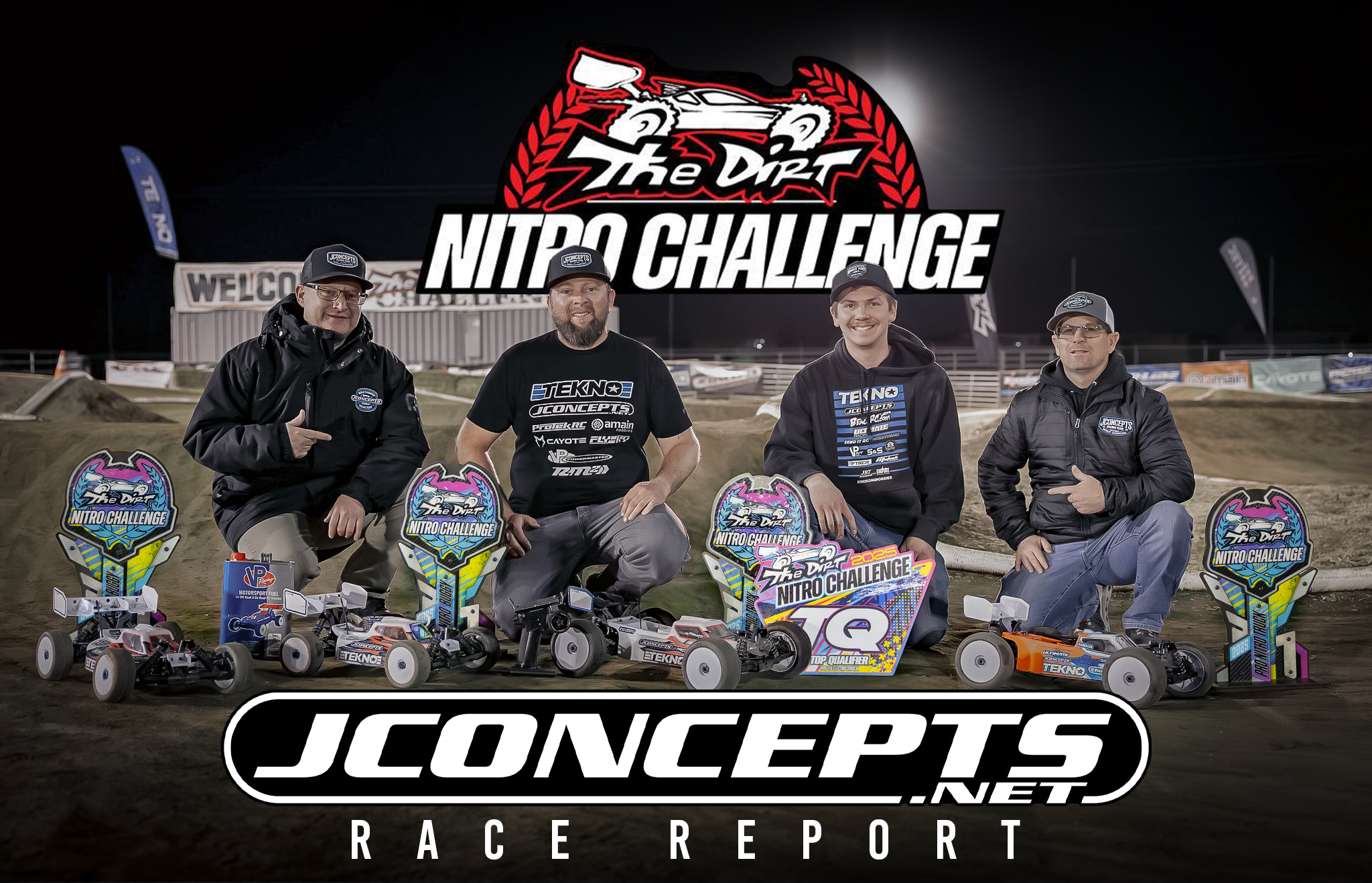 2025 Dirt Nitro Challenge JConcepts Team Report | RCTracks.io