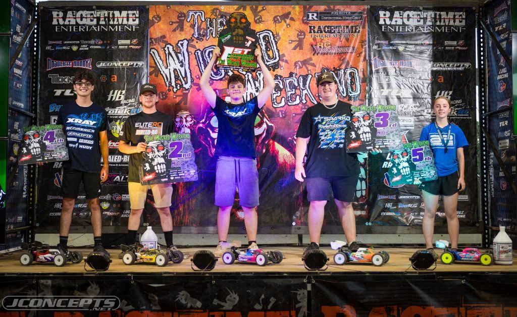 2025 Wicked RC Racing Weekend - Intermediate RC Buggy: 1. Colton Furnari (JC), 2. Trent Walker, 3. Aidan Ridgeway, 4. Dylan Raposo (JC), 5. Maddy Long (JC) | RCTracks.io