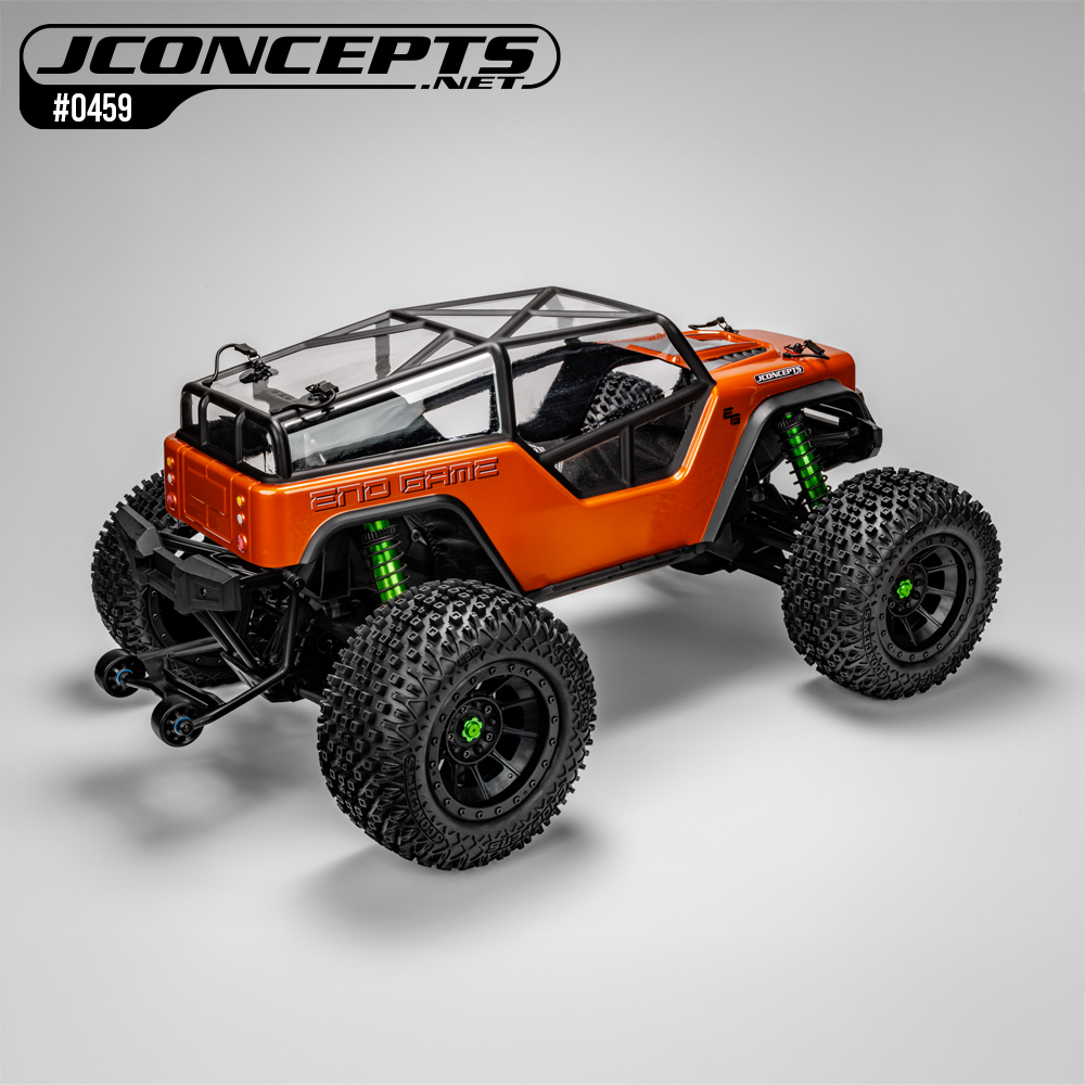 JConcepts - JCI End Game Safari X-Maxx® Body rear side view | RCTracks.io