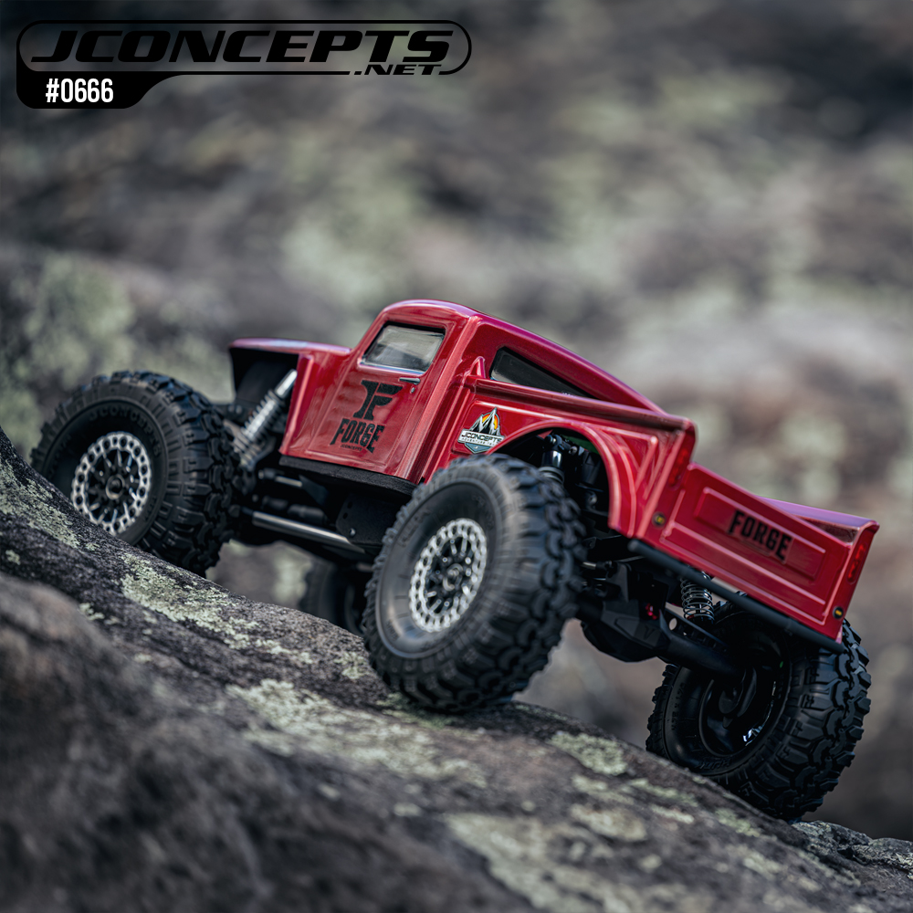 JConcepts -JCI The Forge RC Crawler Body Red | RCTracks.io