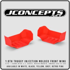 JConcpets 1:8th Truggy Injection Molded Front Wing | RCTracks.io