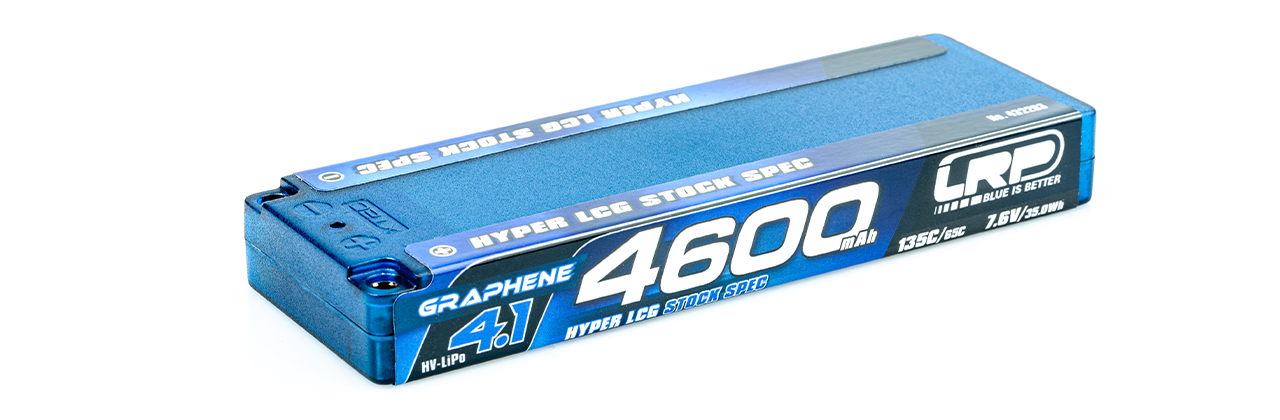 LRP G4.1 4600 HV Hyper LCG Stock Spec Battery - LRP | RCTracks.io
