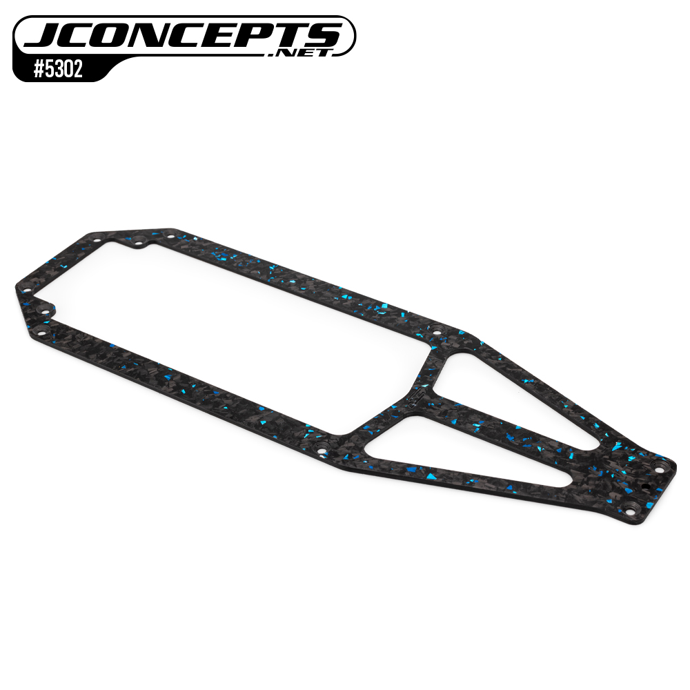 RC10 1989 Stealth, Forged Carbon Fiber Top Deck – Blue - JConcepts | RCTracks.io