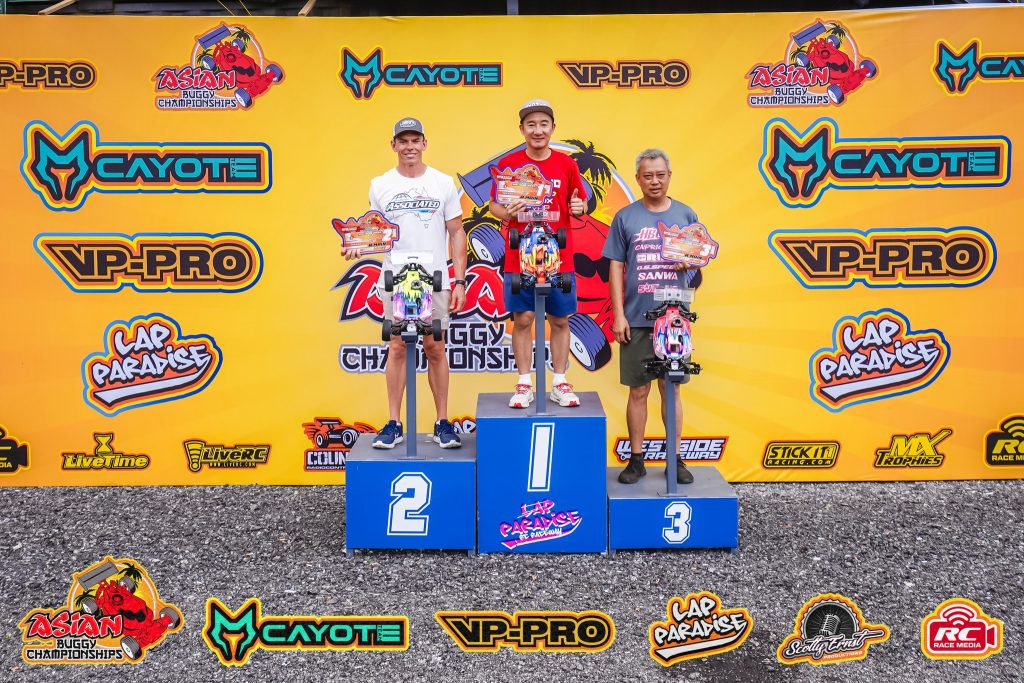 Masters Buggy: 1st Ken NG, 2nd Ben Panic (JC), 3rd Joe Hwee