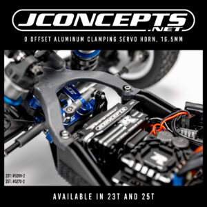 JConcepts New Release – 0 Offset Aluminum Clamping Servo Horn | RCTracks.io