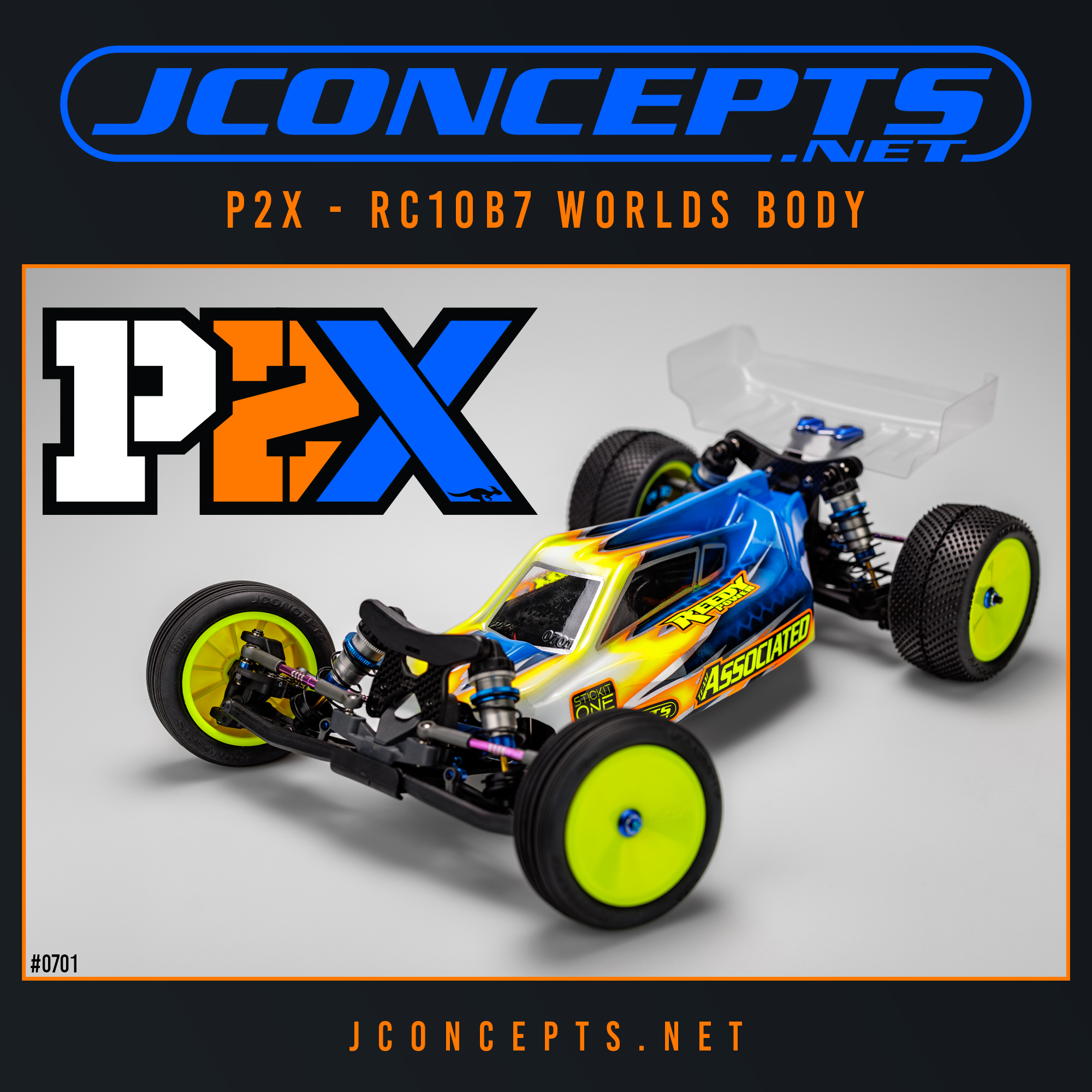 JConcepts-P2X-RC10B7 Worlds Body | RCTracks.io