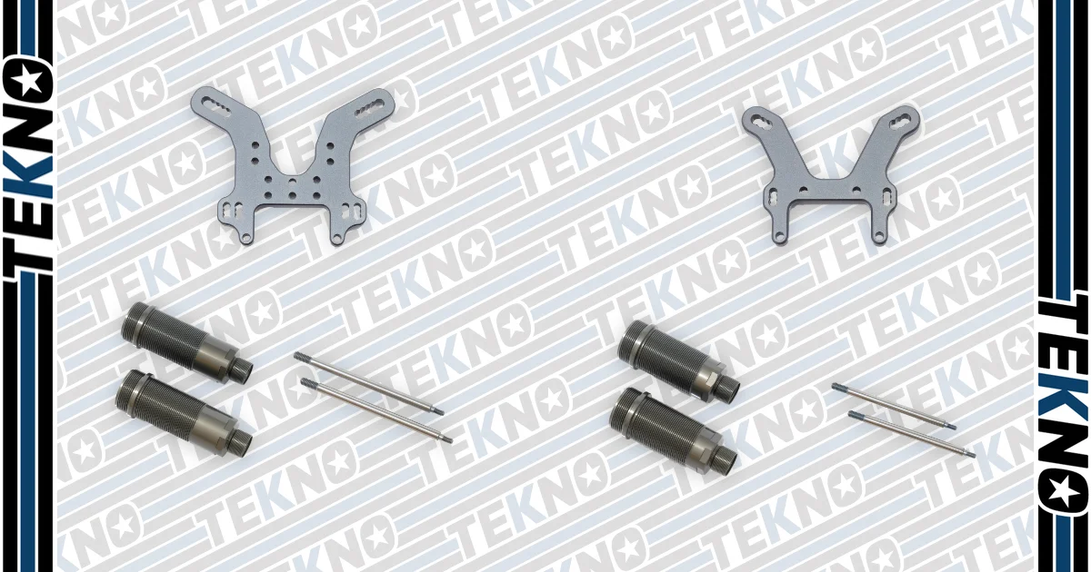 Tekno RC Shorter Shocks & Towers Package for 1:8 Buggy Platform | RCTracks.io