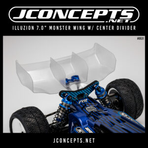 JConcepts New Release – Illuzion 7.0″ Monster Wing w: Center Divider | RCTracks.io
